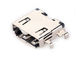 বোর্ড সকেটের অধীনে 19 পিন ডিআইপি মহিলা PCB HDMI কেবল সংযোগকারী 1.8 মিমি টিভির জন্য