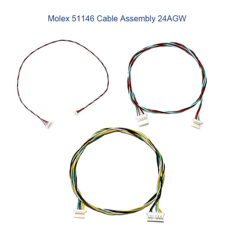 A1254 SMD হাউজিং হোল্ডার সহ 5P 6P বৈদ্যুতিক তারের জোতা MOLEX 51146 1.25mm