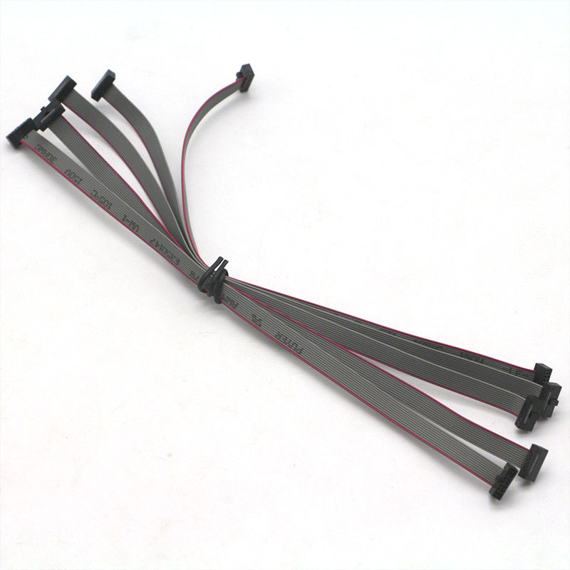 OEM 10cm ফ্ল্যাট ফ্লেক্স IDC রিবন কেবল 5Pin 10Pin 20Pin 30Pin কোর