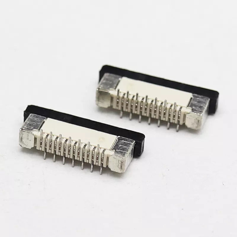 ZIF SMT FPC FFC সংযোগকারী 0.5MM 1.0MM পিচ H2.0mm ভেটিক্যাল টাইপ