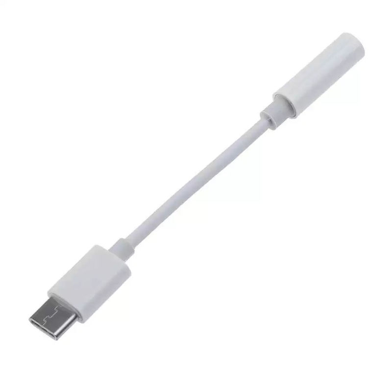 Xiaomi Samsung Android এর জন্য C থেকে 3.5mm ইয়ারফোন কেবল অ্যাডাপ্টার USB 3.1 টাইপ সি
