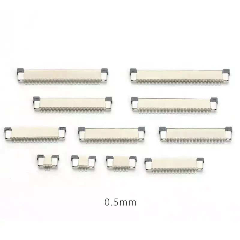 13/51 পিন FPC কেবল সংযোগকারী 1MM উচ্চতা দ্বৈত যোগাযোগ পিচ 0.3 Fpc Ffc সংযোগকারী