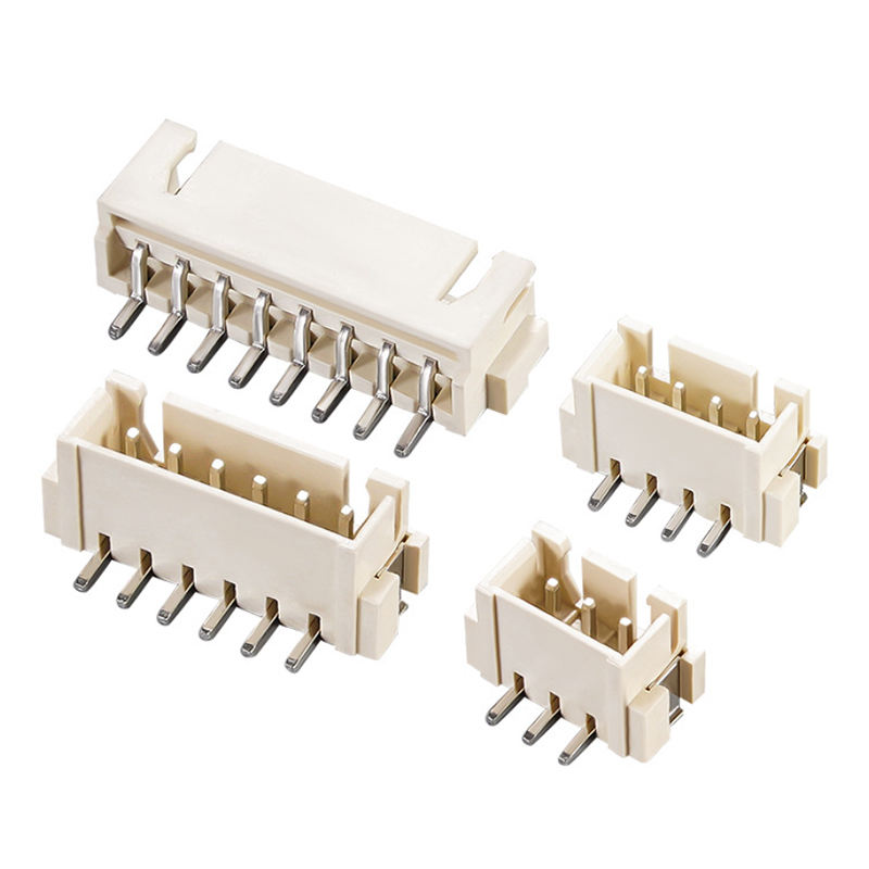 JST XH 2.54mm 2 3 4 5 6 পিন ডান কোণ এসএমটি উল্লম্ব ডিআইপি ওয়েফার পিসিবি তারের তারের সংযোগকারী