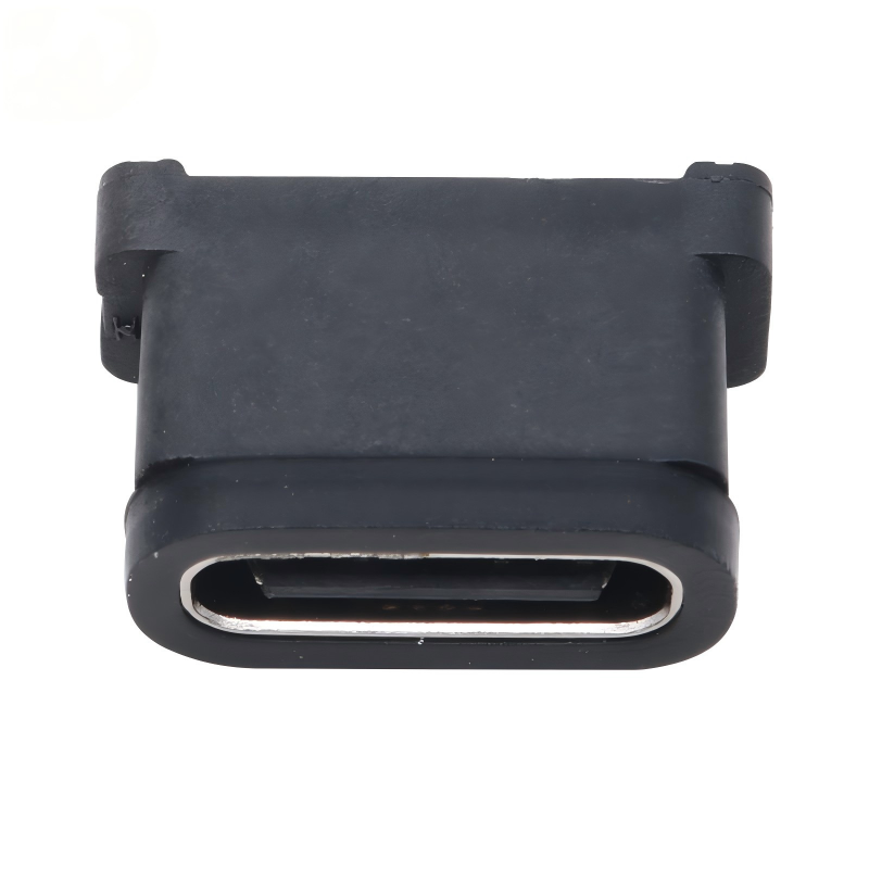 USB 3.2 Type-C 40 Gbps ওয়াটারপ্রুফ U4 সকেট 24 পিন SMT DIP PCB ফিমেল কানেক্টর গোল্ড প্লেটিং স্টেইনলেস স্টিল 5A 100V AC
