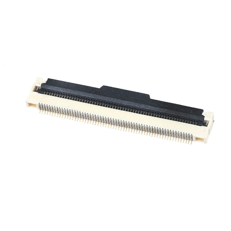 2.2H Flip Cover Butterfly Lock Flat Flexible Cable Socket PCB 0.5mm Pitch 2.2H FFC/FPC Connector