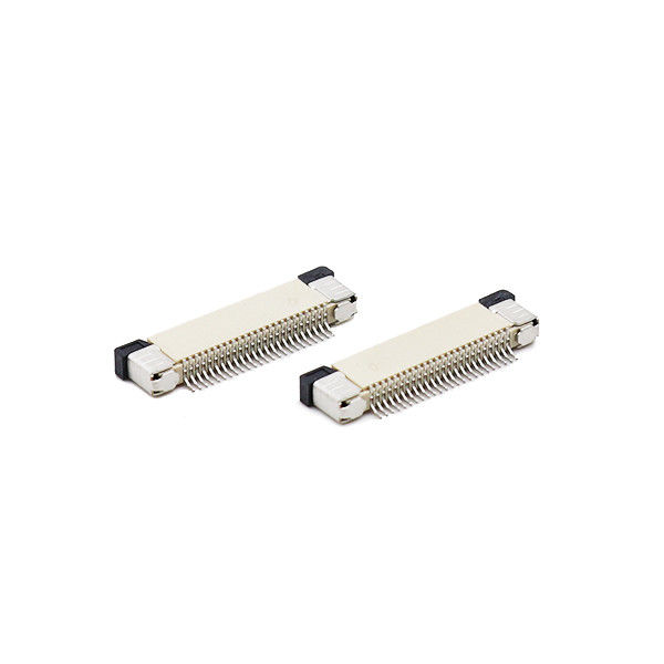 অনুভূমিক 0.5mm 45 পিন FPC সংযোগকারী H2.0/3.0mm নমনীয় প্রিন্টেড সার্কিট সংযোগকারী
