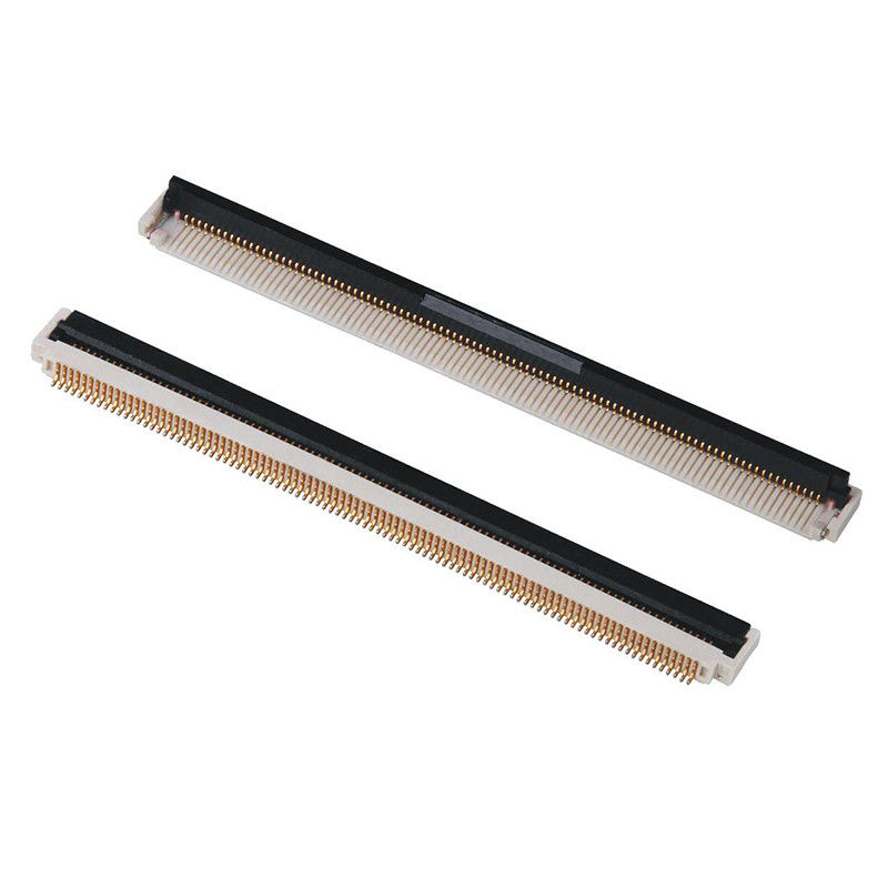 0.5mm পিচ FFC FPC সংযোগকারী 2mm উচ্চতা সমকোণ SMT 4~96 সার্কিট