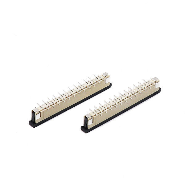 স্লাইডার সিরিজ FFC FPC সংযোগকারী 0.5/1mm পিচ উল্লম্ব ইলেকট্রনিক সরঞ্জামের জন্য