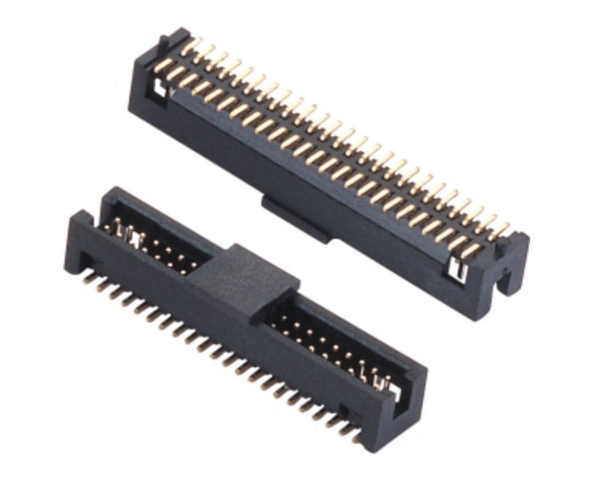 স্বয়ংক্রিয় সরঞ্জামের জন্য UL94V-0 SMT 60 পিন 2.54 মিমি বক্স হেডার সংযোগকারী