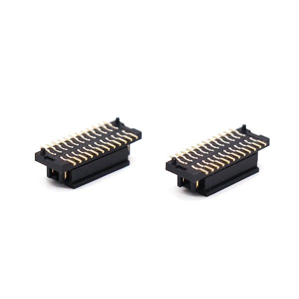 পাতলা ব্যবধান 0.8 মিমি পিচ PCB BTB সংযোগকারী ডাবল সারি পিন হেডার SMT টাইপ