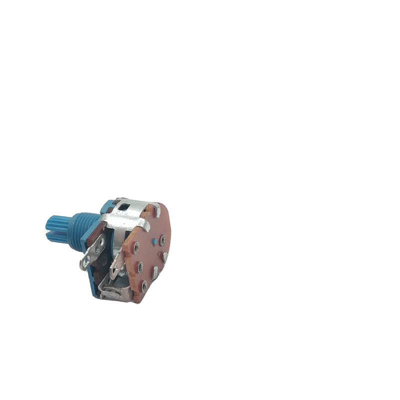 9 মিমি অ্যাকচুয়েটর দৈর্ঘ্য সহ 16mm B500k রোটারি টাইপ পটেনশিওমিটার 200V
