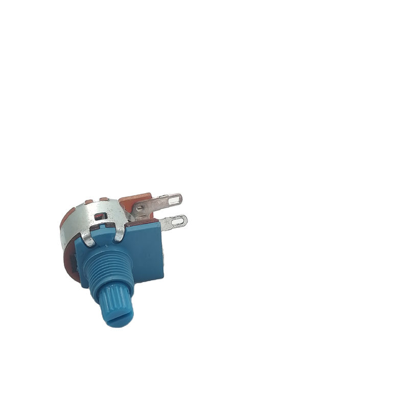 9 মিমি অ্যাকচুয়েটর দৈর্ঘ্য সহ 16mm B500k রোটারি টাইপ পটেনশিওমিটার 200V