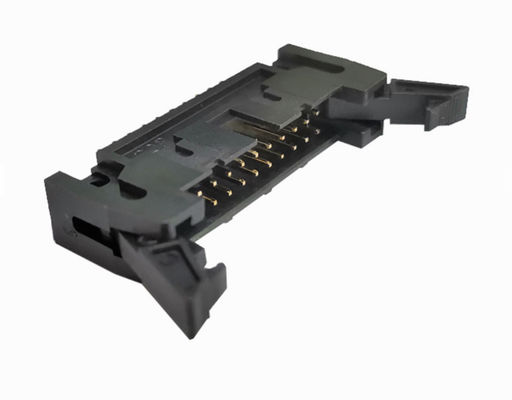 OEM UL94V-0 লং ইয়ার ইজেক্টর কাফন হেডার সংযোগকারী ডিআইপি স্ট্রেইট টাইপ